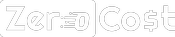 ZeroCost logo white